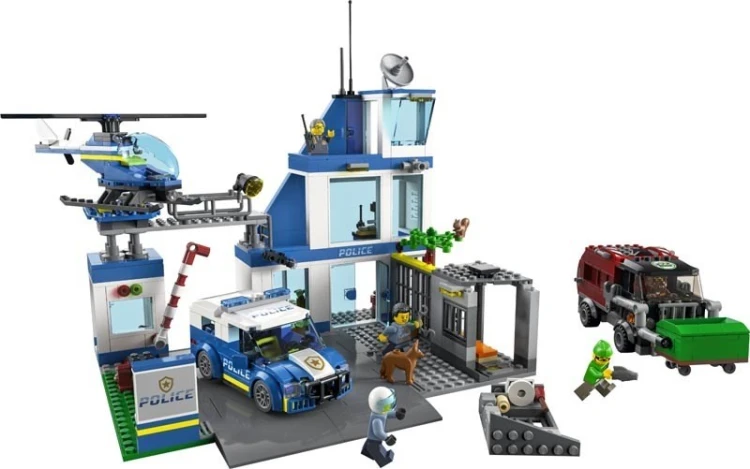 LEGO City 60316 - Posterunek policji