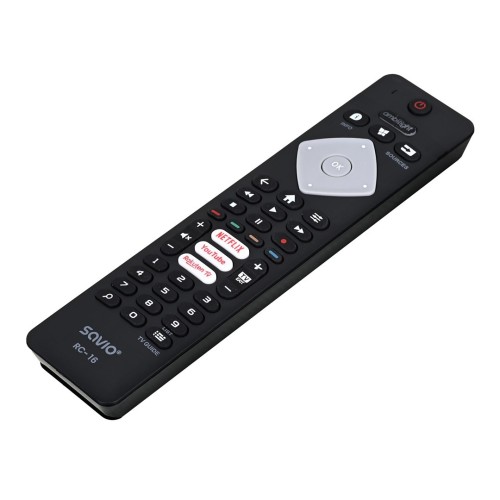 SAVIO PILOT UNIWERSALNY/ZAMIENNIK DO TV PHILIPS, SMART TV, RC-16