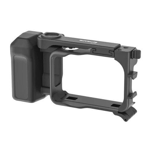 Sunnylife Zestaw vlogowy do Insta360 GO Ultra - Smycz – cold shoe (czarny).