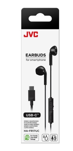 Słuchawki douszne JVC HA-FR17UC USB-C Czarne