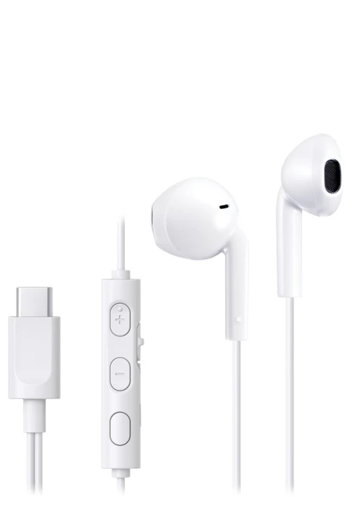 Słuchawki douszne JVC HA-FR17UC USB-C Białe