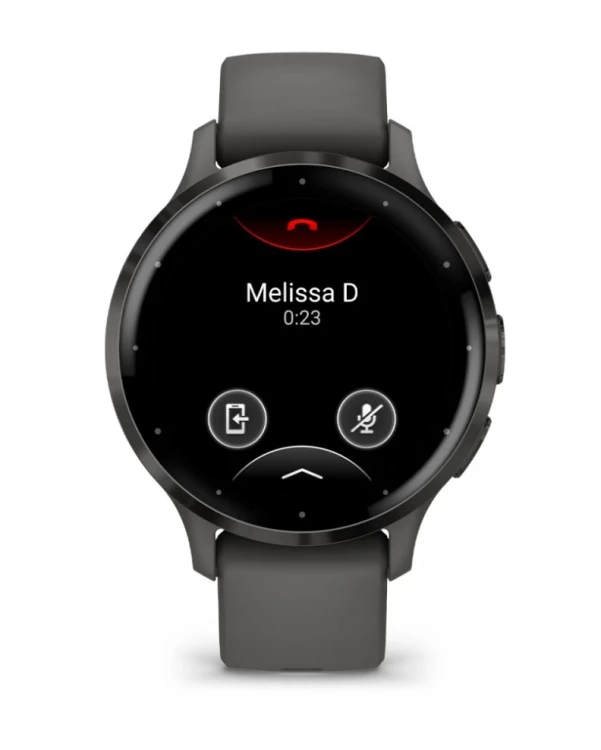 Zegarek sportowy Garmin Venu 3S AMOLED 41mm Pebble Grey