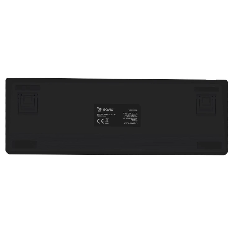 SAVIO KLAWIATURA MECHANICZNA BLACKOUT X2 OUTEMU BLUE HOT SWAP