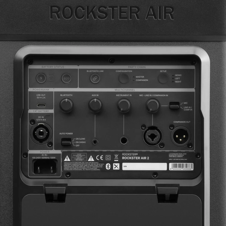 Teufel ROCKSTER AIR 2 Głośnik Bluetooth bezprzewodowy
