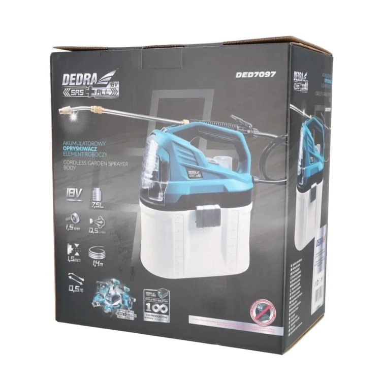 Opryskiwacz ogrodowy 18V SAS+ALL
