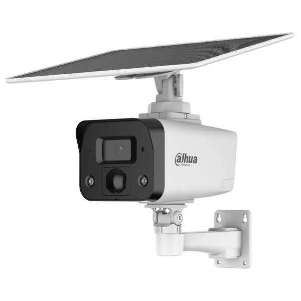 Kamera solarna IP, zewnętrzna z czujką PIR IPC-HFW2441DG-4G-SP-B-0360B-MAX 4G/LTE Smart Dual Light - 4 Mpx 3.6 mm DAHUA