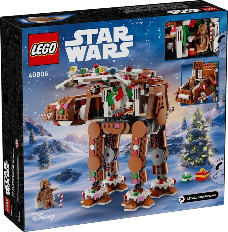 LEGO Star Wars 40806 - Piernikowa maszyna krocząca AT-AT