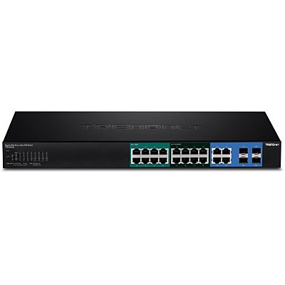 TRENDnet Switch 20-portowy Gbit UPoE 370W Web Smart 19"
