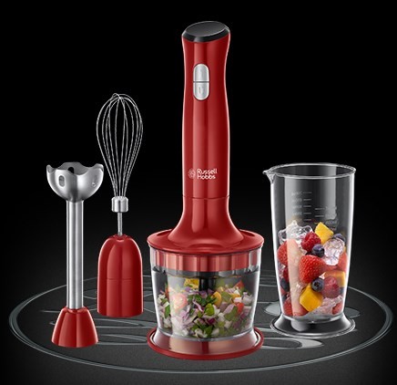 Russell Hobbs 24700-56 mikser Mikser ręczny 500 W Czerwony