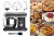 ELDOM ROBOT PLANETARNY WRK1400 RETTI 1400W MOC MAX 1900W CZARNY MISA 6,2 L WOLNY START