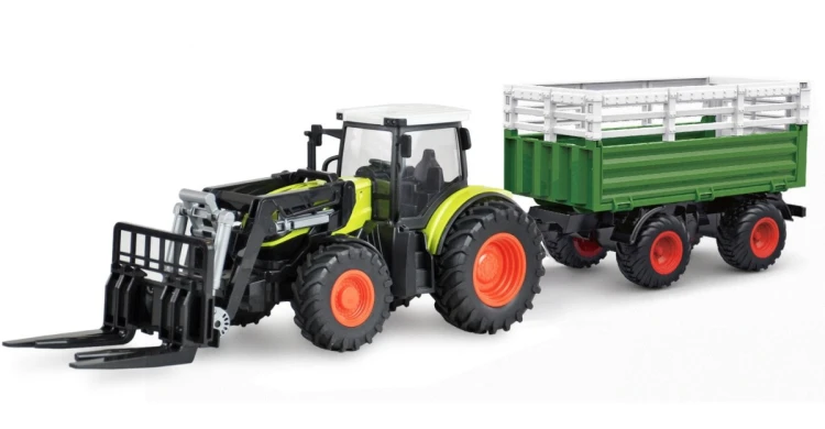 Amewi RC Traktor z XL Pakiet Akcesoriów LiIon 500mAh zielony/6+