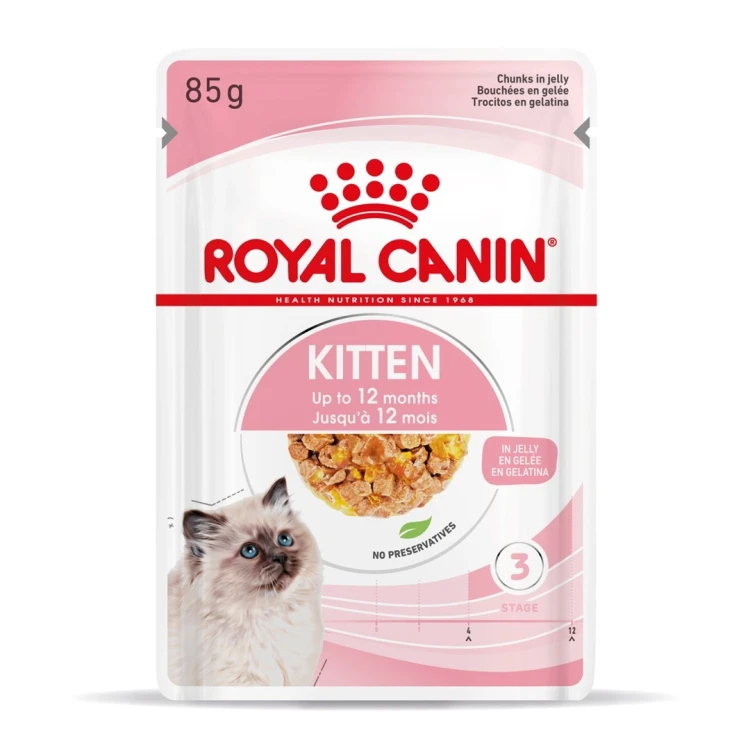 ROYAL CANIN FHN Kitten Instinctive in Jelly  - mokra karma dla kociąt - 12x85g