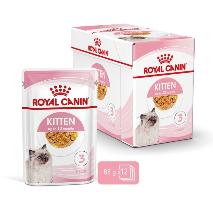 ROYAL CANIN FHN Kitten Instinctive in Jelly  - mokra karma dla kociąt - 12x85g
