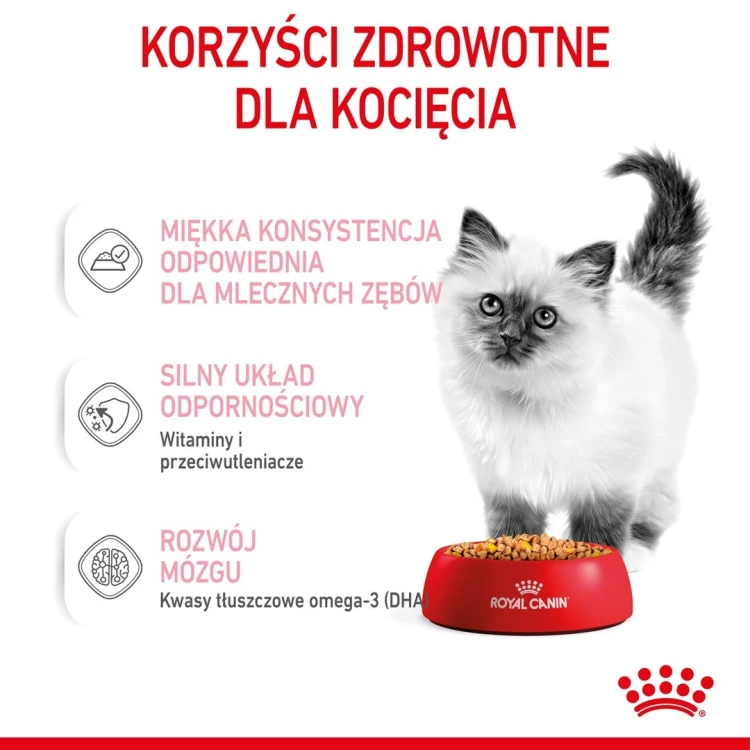 ROYAL CANIN FHN Kitten Instinctive in Jelly  - mokra karma dla kociąt - 12x85g