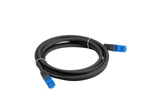 LANBERG PATCHCORD S/FTP KAT.6A 1.5M CZARNY LSZH CCA (FLUKE PASSED) PCF6A-10CC-0150-BK