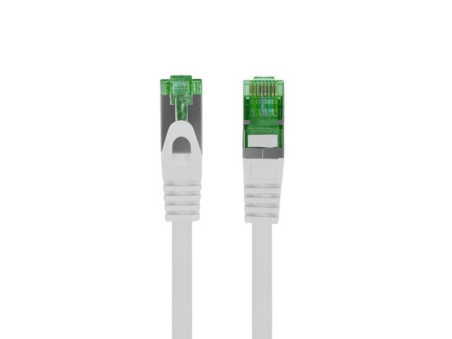 LANBERG PATCHCORD S/FTP KAT.7 LSZH CU 2M SZARY FLUKE PASSED PCF7-10CU-0200-S