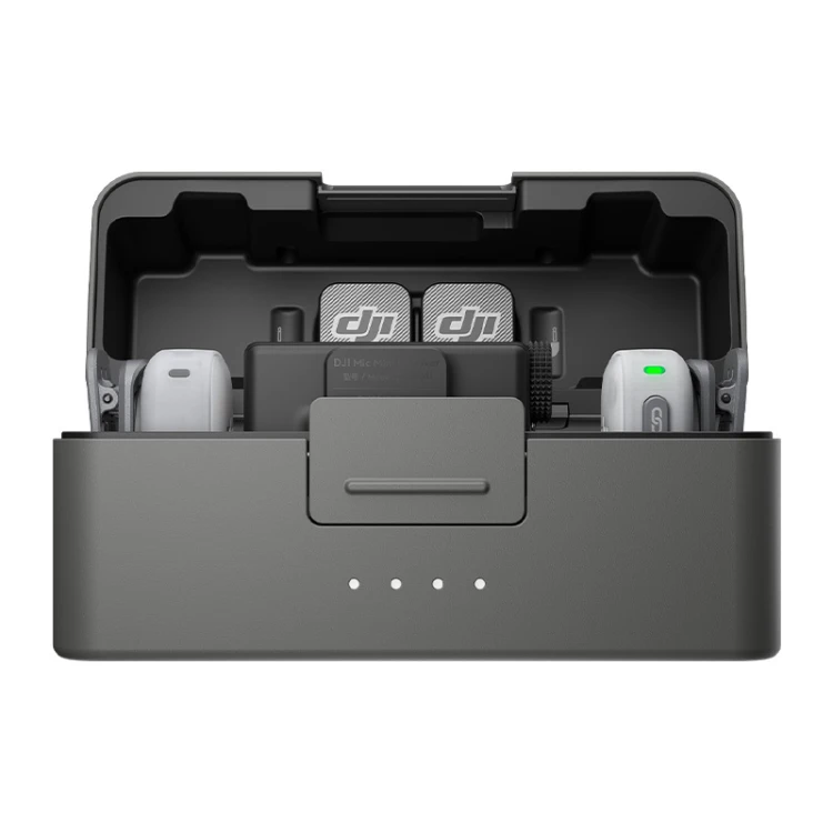 System mikrofonów bezprzewodowych DJI Mic Mini 2 (2 TX + 1 RX + Etui ładujące)