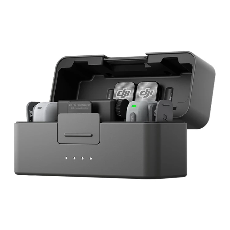 System mikrofonów bezprzewodowych DJI Mic Mini 2 (2 TX + 1 RX + Etui ładujące)