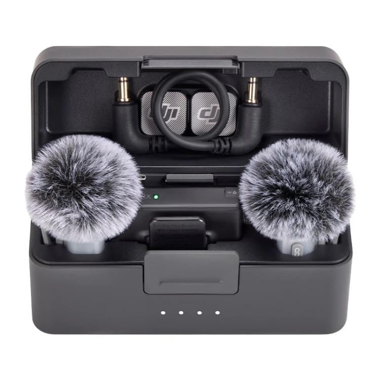 System mikrofonów bezprzewodowych DJI Mic Mini 2 (2 TX + 1 RX + Etui ładujące)