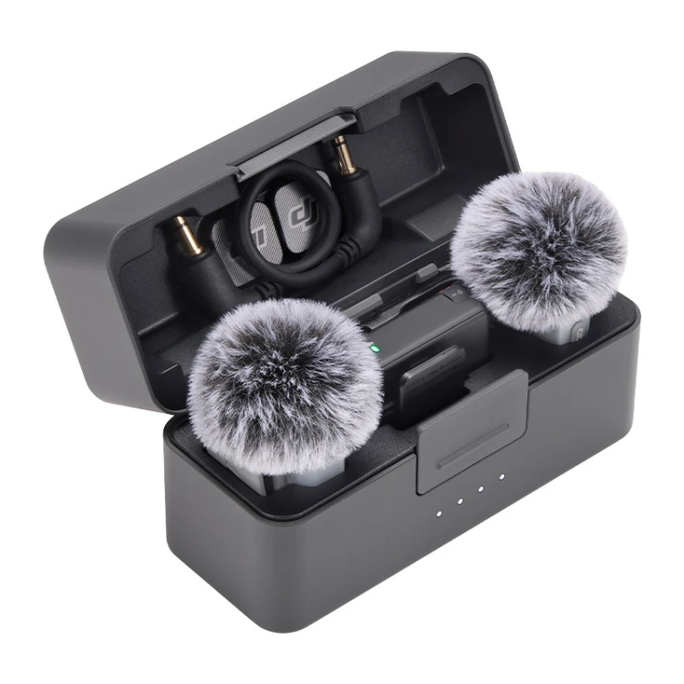 System mikrofonów bezprzewodowych DJI Mic Mini 2 (2 TX + 1 RX + Etui ładujące)