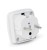 Adapter GEMBIRD A-AC-UKEU-001 (Angielski F - PL (10A) M; kolor biały)