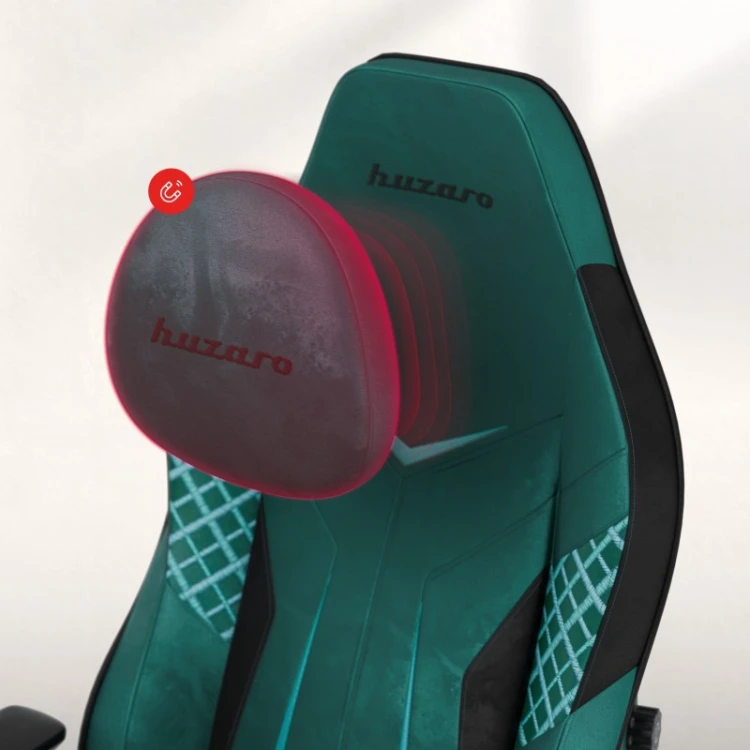Fotel gamingowy zamszowy Force 8.3 Green