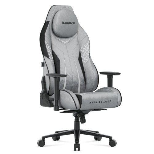 Fotel gamingowy zamszowy Force 8.3 Grey