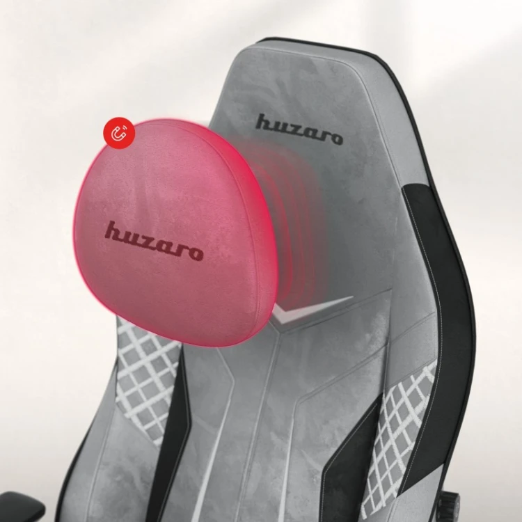 Fotel gamingowy zamszowy Force 8.3 Grey