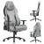 Fotel gamingowy zamszowy Force 8.3 Grey
