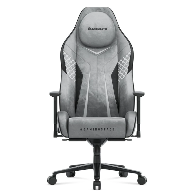 Fotel gamingowy zamszowy Force 8.3 Grey