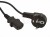 Kabel GEMBIRD PC-186-VDE-3M (C13 / IEC C13 / IEC 320 C13 - Schuko ; 3m; kolor czarny)