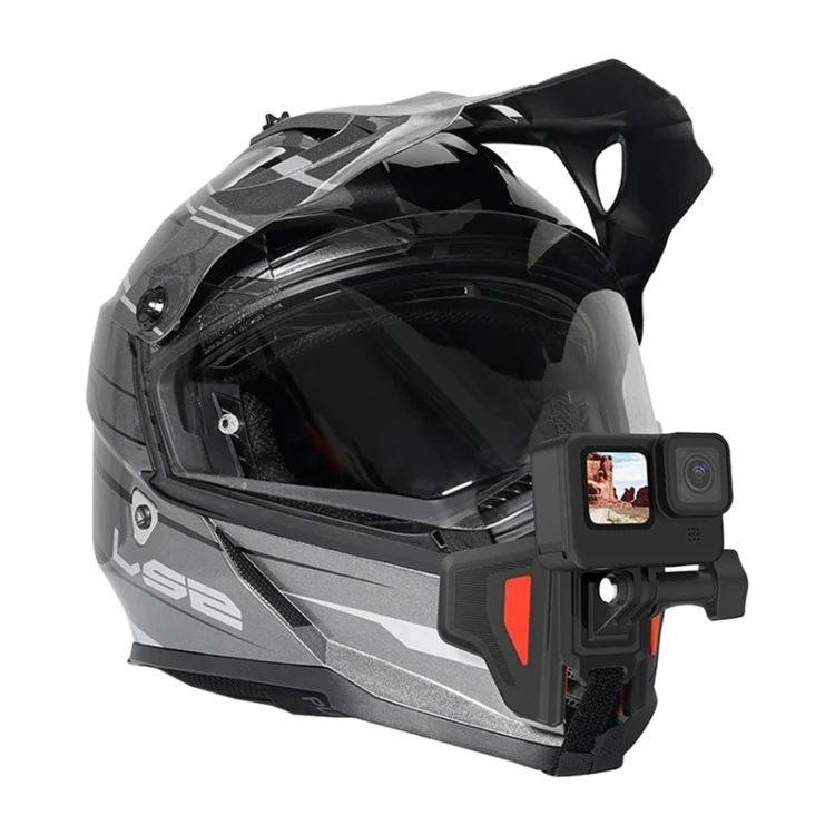 Uchwyt na kask motocyklowy TELESIN do kamer sportowych