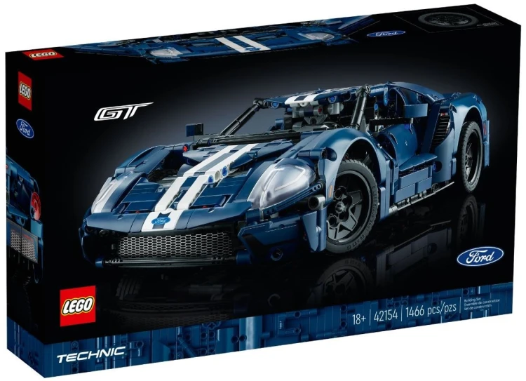 LEGO Technic 42154 - Ford GT, wersja z 2022 roku
