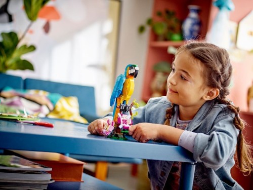 LEGO Creator 3w1 31136 - Egzotyczna papuga