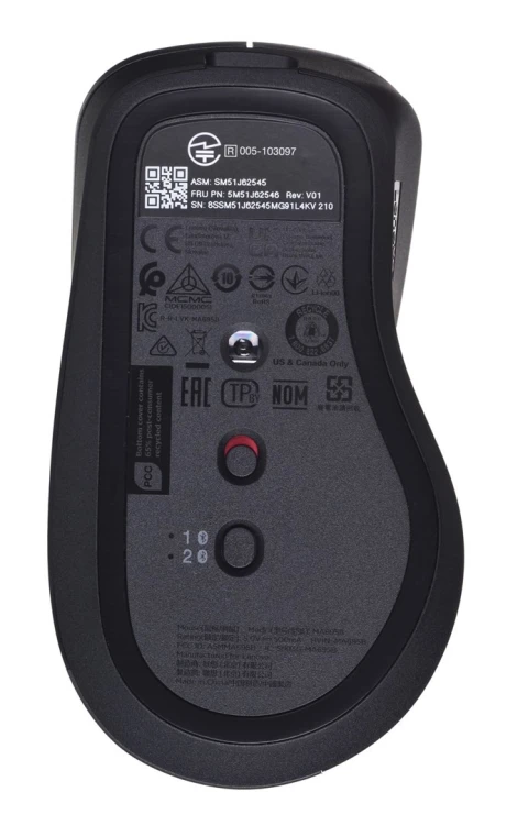 Mysz bezprzewodowa Bluetooth Lenovo Professional Bluetooth Rechargeable Mouse (4Y51J62544)