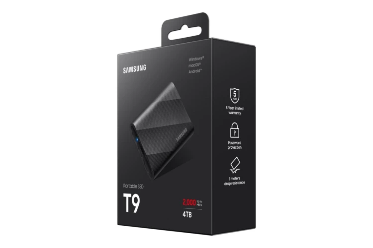 Dysk SSD Samsung T9 4TB MU-PG4T0B/EU