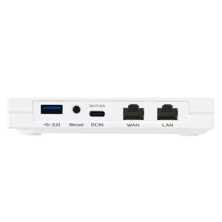 ASUS RT-AX57 Go router bezprzewodowy Gigabit Ethernet Dual-band (2.4 GHz/5 GHz) Biały