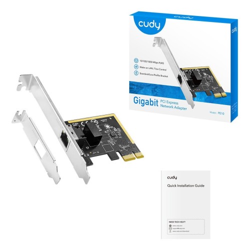 Karta sieciowa CUDY PE10 Gigabit PCIe