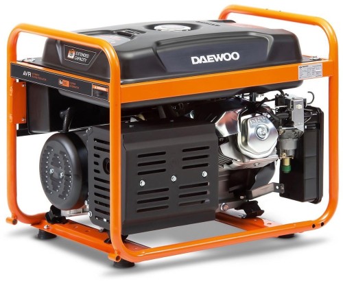Daewoo GDA 6500 agregat prądotwórczy 5000 W 30 l Benzynowy Pomarańczowy, Czarny