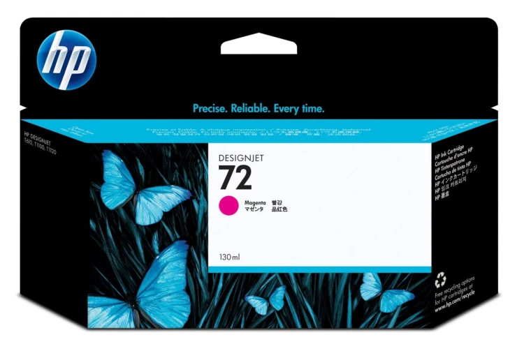 HP 72 wkład atramentowy purpurowy 130 ml