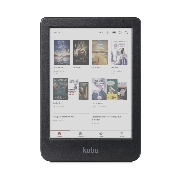 Czytnik E-booków Kobo Clara Colour 6" 16GB Wi-Fi Czarny