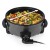 Tristar  | Wielofunkcyjna patelnia grillowa XL | PZ-9135 | Średnica 30 cm | Grill | 1500 W | Pokrywka w zestawie | Uchwyt stały | Czarny