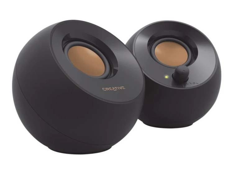 Glosniki 2.0 Pebble  V2  USB-C czarne