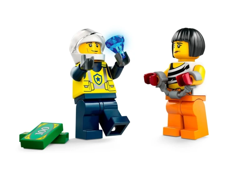 LEGO City 60415 - Pościg radiowozu za muscle carem