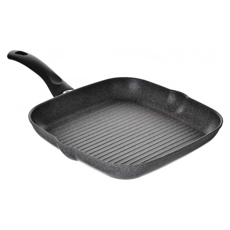 Patelnia BALLARINI Ferrera grillowa granitowa 28 cm FERG9F0.28U