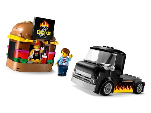 LEGO City 60404 - Ciężarówka z burgerami