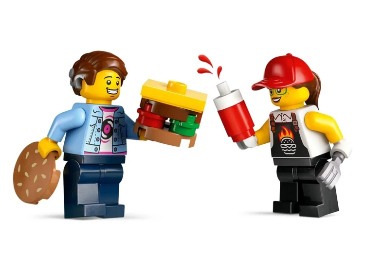 LEGO City 60404 - Ciężarówka z burgerami