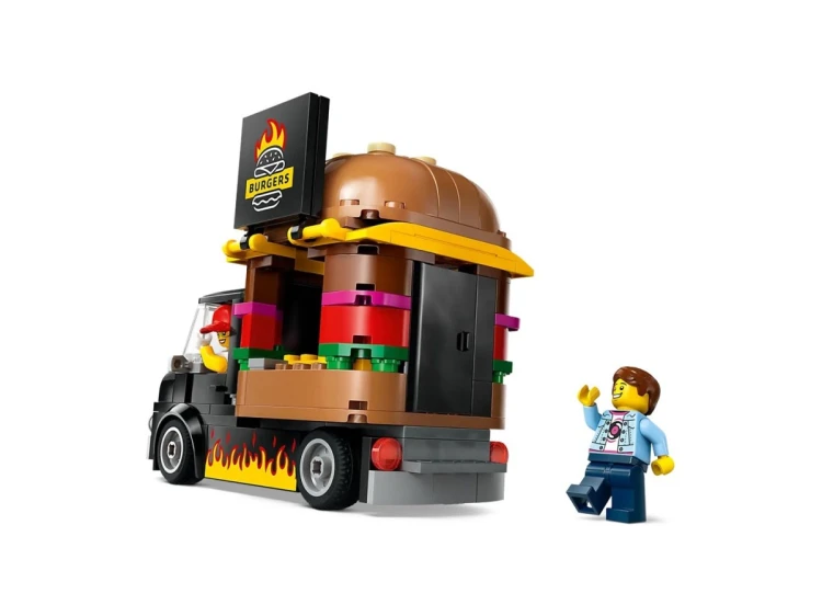 LEGO City 60404 - Ciężarówka z burgerami