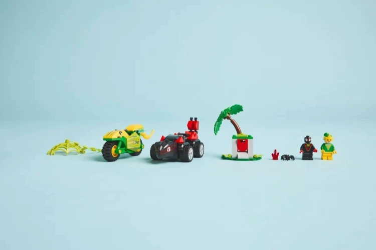 LEGO Marvel Super Heroes 11198 - Pościg Spina za Electro w dinopojeździe