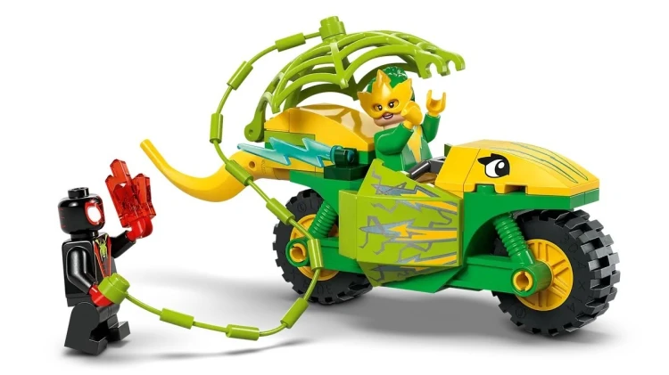 LEGO Marvel Super Heroes 11198 - Pościg Spina za Electro w dinopojeździe